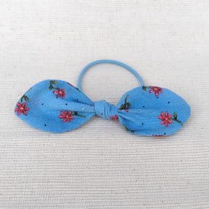 Blue with red