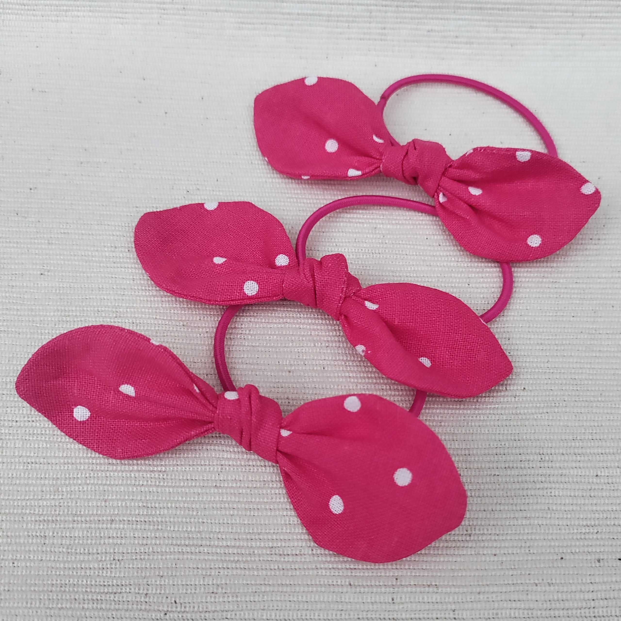 Dark Pink Spotty